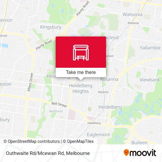 Outhwaite Rd/Mcewan Rd map