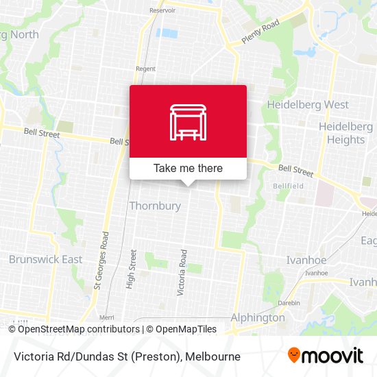 Victoria Rd / Dundas St (Preston) map
