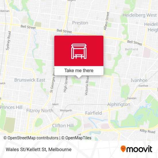 Wales St/Kellett St map