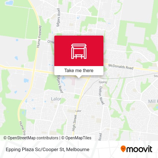 Epping Plaza Sc/Cooper St map