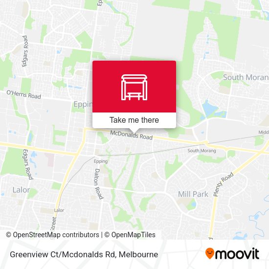 Greenview Ct/Mcdonalds Rd map