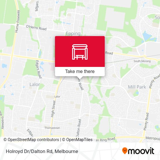 Holroyd Dr/Dalton Rd map