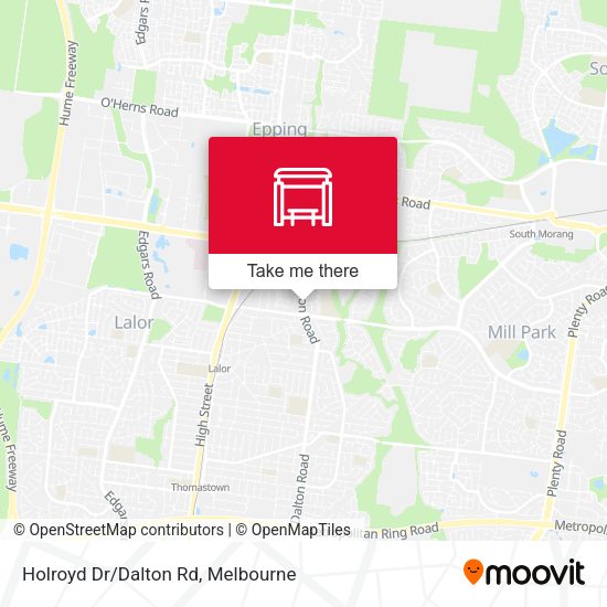 Holroyd Dr/Dalton Rd map