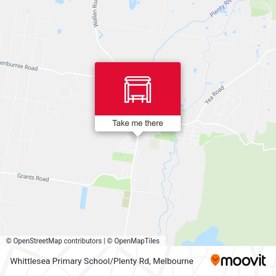 Whittlesea Primary School / Plenty Rd map