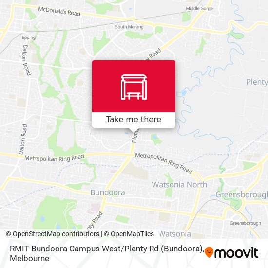 Rmit Bundoora Campus Map How To Get To Rmit Bundoora Campus West / Plenty Rd In Melbourne By Bus,  Tram Or Train?