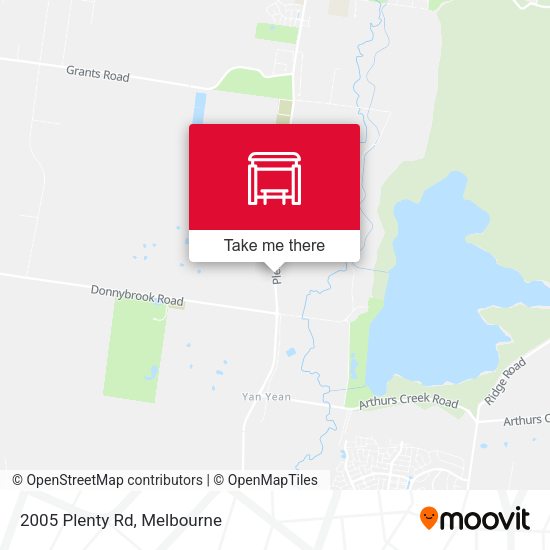 2005 Plenty Rd map