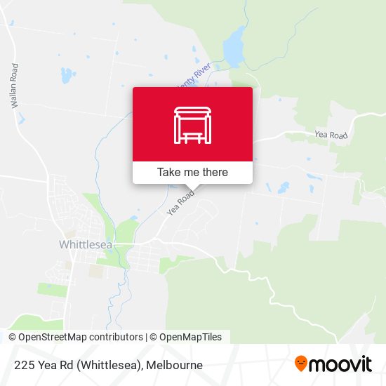 225 Yea Rd (Whittlesea) map