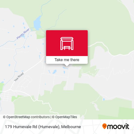 179 Humevale Rd map