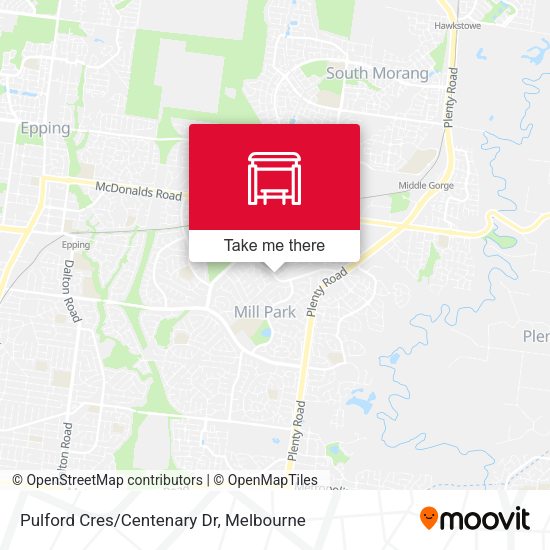 Pulford Cres/Centenary Dr map