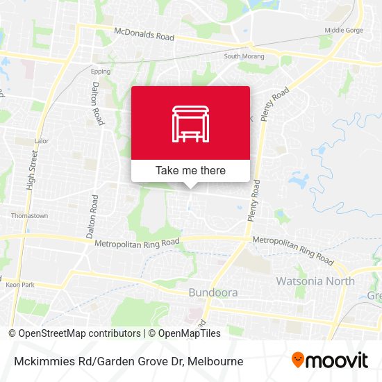 Mckimmies Rd/Garden Grove Dr map