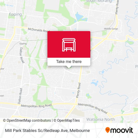 Mill Park Stables Sc / Redleap Ave map