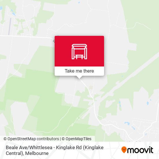 Beale Ave / Whittlesea - Kinglake Rd (Kinglake Central) map