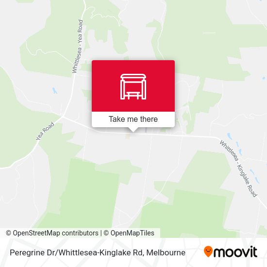Peregrine Dr / Whittlesea-Kinglake Rd map