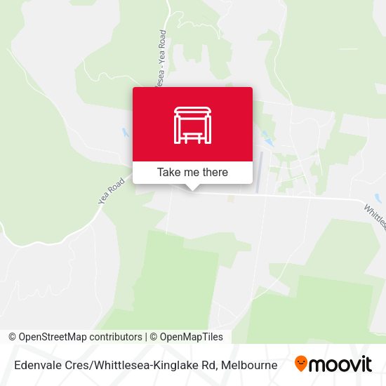 Edenvale Cres / Whittlesea-Kinglake Rd map