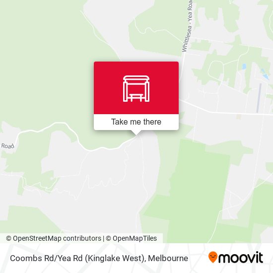 Coombs Rd / Yea Rd (Kinglake West) map