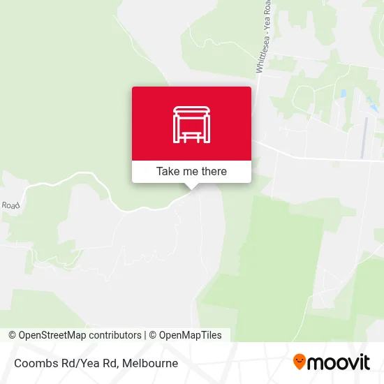 Mapa Coombs Rd/Yea Rd