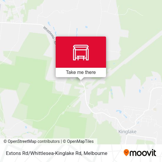 Extons Rd / Whittlesea-Kinglake Rd map