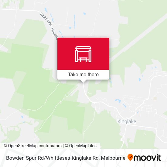 Bowden Spur Rd / Whittlesea-Kinglake Rd map