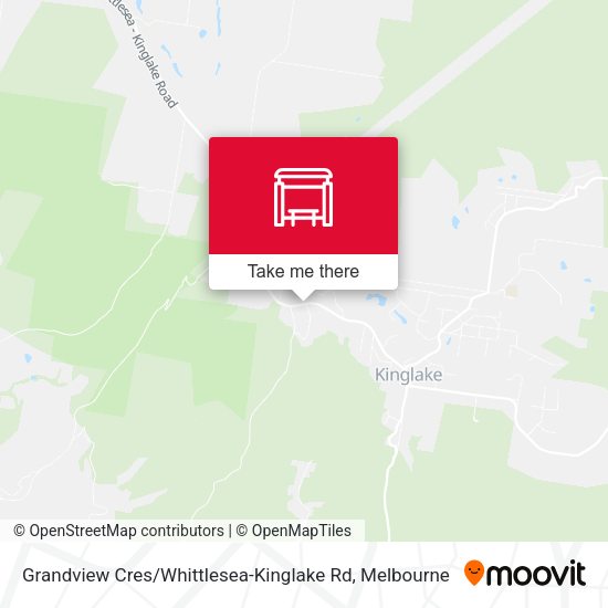 Grandview Cres / Whittlesea-Kinglake Rd map