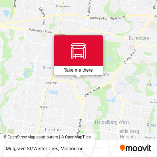Mulgrave St/Winter Cres map