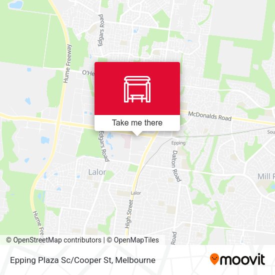 Epping Plaza Sc/Cooper St map