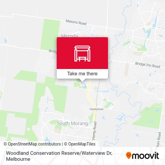 Woodland Conservation Reserve / Waterview Dr map
