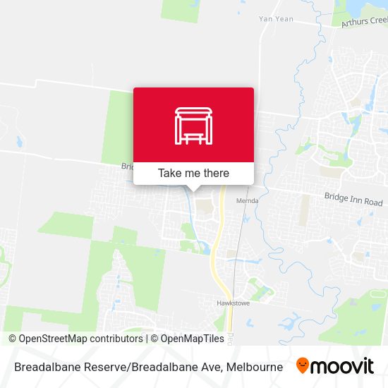 Breadalbane Reserve / Breadalbane Ave map