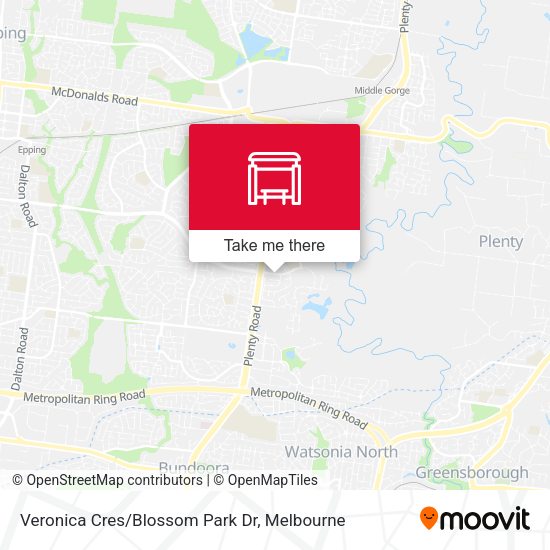 Veronica Cres/Blossom Park Dr map
