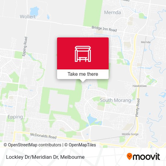 Lockley Dr/Meridian Dr map