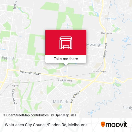 Whittlesea City Council / Findon Rd map