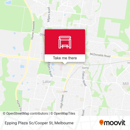 Epping Plaza Sc/Cooper St map