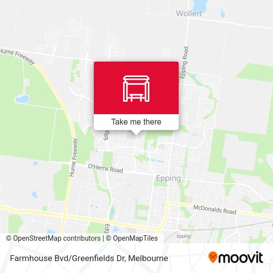 Farmhouse Bvd/Greenfields Dr map