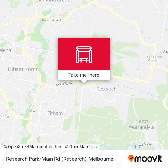 Research Park / Main Rd map