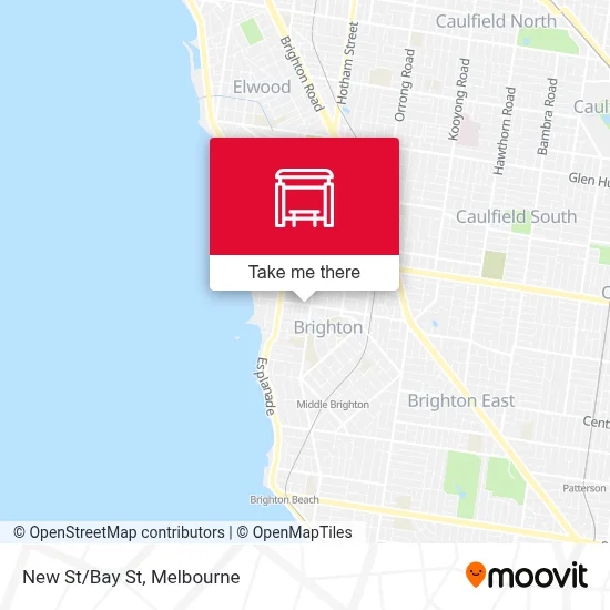 Mapa New St/Bay St