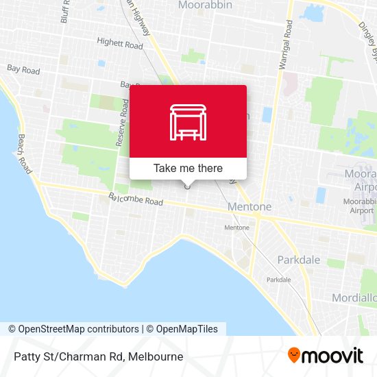 Patty St/Charman Rd map