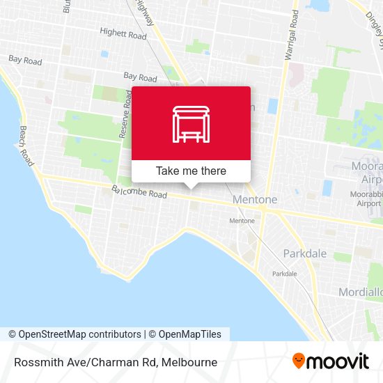 Rossmith Ave/Charman Rd map