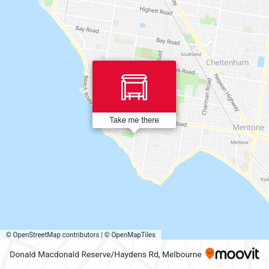 Donald Macdonald Reserve / Haydens Rd map
