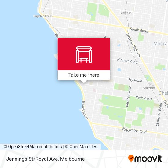 Jennings St/Royal Ave map