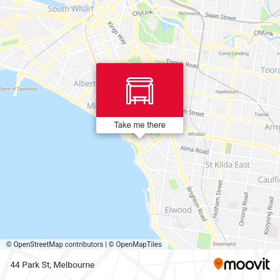 44 Park St map