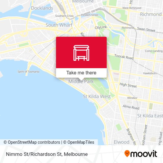 Nimmo St/Richardson St map