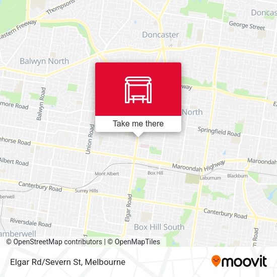 Elgar Rd/Severn St map