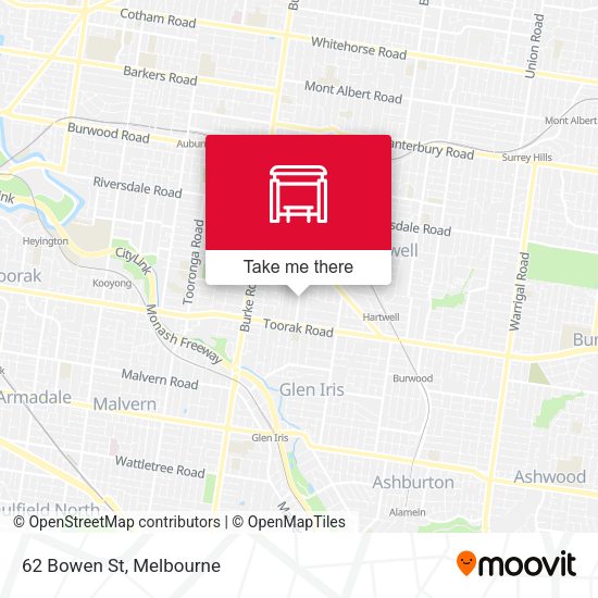 62 Bowen St map