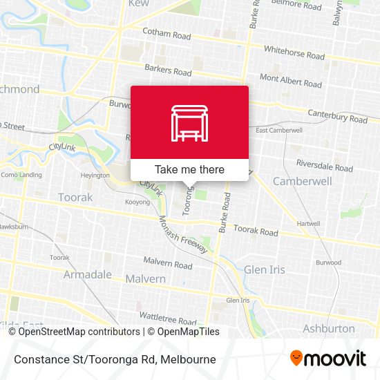 Constance St/Tooronga Rd map