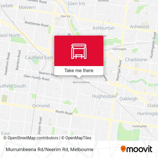 Murrumbeena Rd/Neerim Rd map