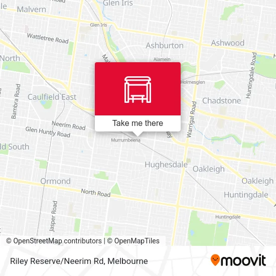 Riley Reserve/Neerim Rd map