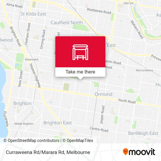 Curraweena Rd/Marara Rd map
