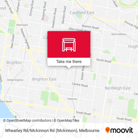 Wheatley Rd / Mckinnon Rd map