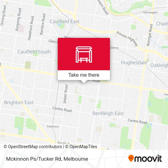 Mckinnon Ps/Tucker Rd map