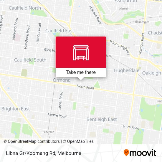 Libna Gr/Koornang Rd map