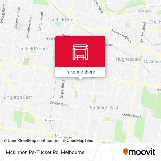 Mckinnon Ps/Tucker Rd map